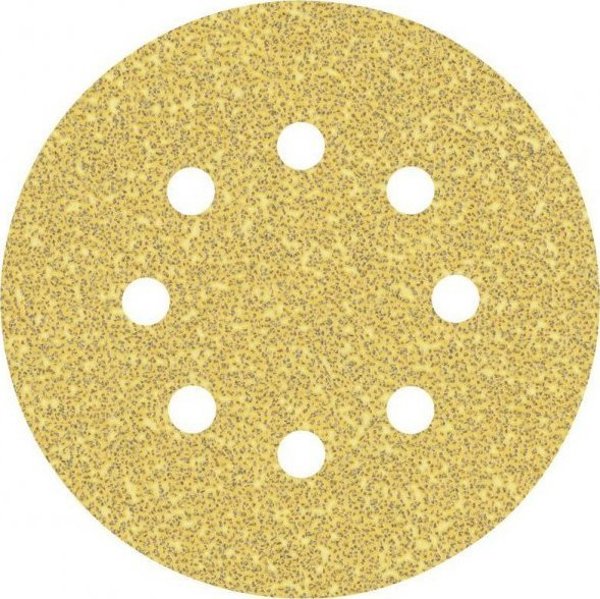 Bosch Στιλβωτικός τροχός EXPERT EXC470 125MM P40 με 8 τρύπες (50 τεμ.)