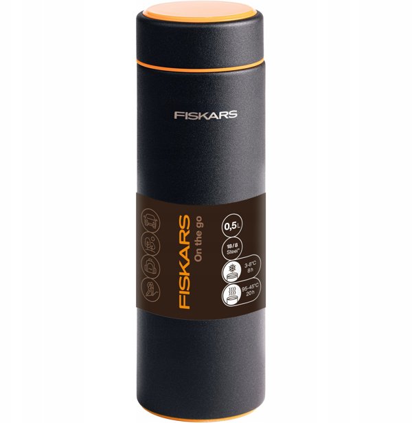 BOTTLE FISKARS ON-THE-GO 0.5L BLACK