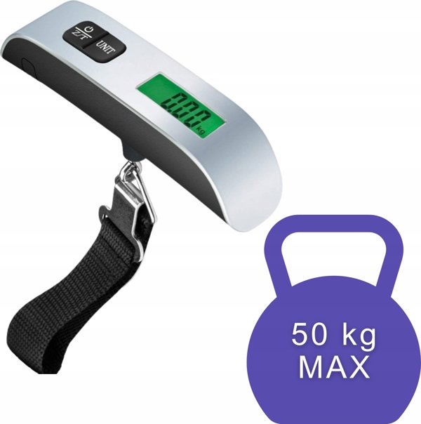 Bounn Waga bagaÅ¼owa turystyczna do 50 kg