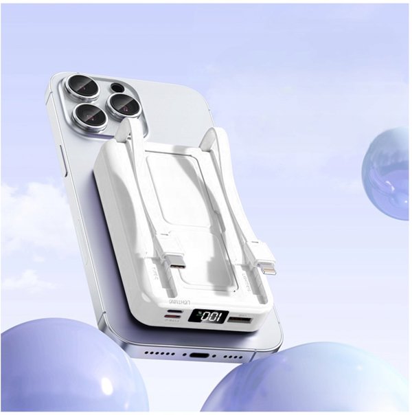Bounn Power Bank Magsafe indukcja kabel 10000mAh