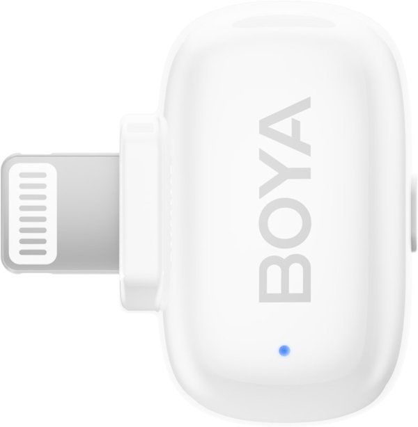Boya Mini-13 Ασύρματο Μικρόφωνο 2.4GHz με USB-C για Smartphone - Λευκό