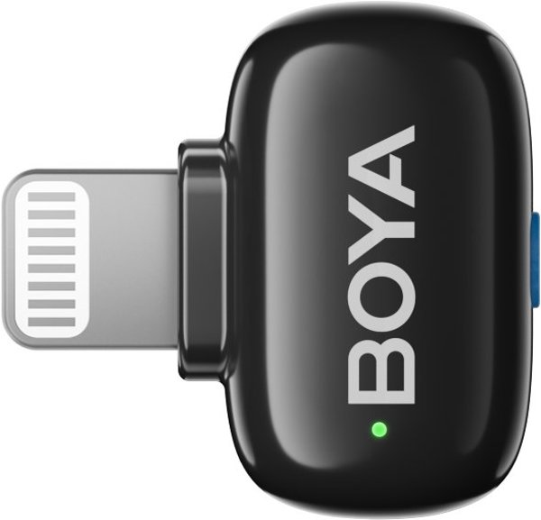 Boya Mini-12 Υπερσυμπαγές Ασύρματο Σύστημα Μικροφώνου 2.4GHz με υποδοχή USB-C (Μαύρο)