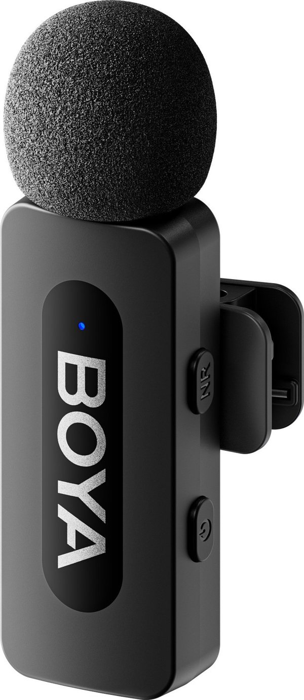 Boya BY-V10 Ασύρματο Μικρόφωνο για USB-C Smartphone, Plug & Play, Μαύρο