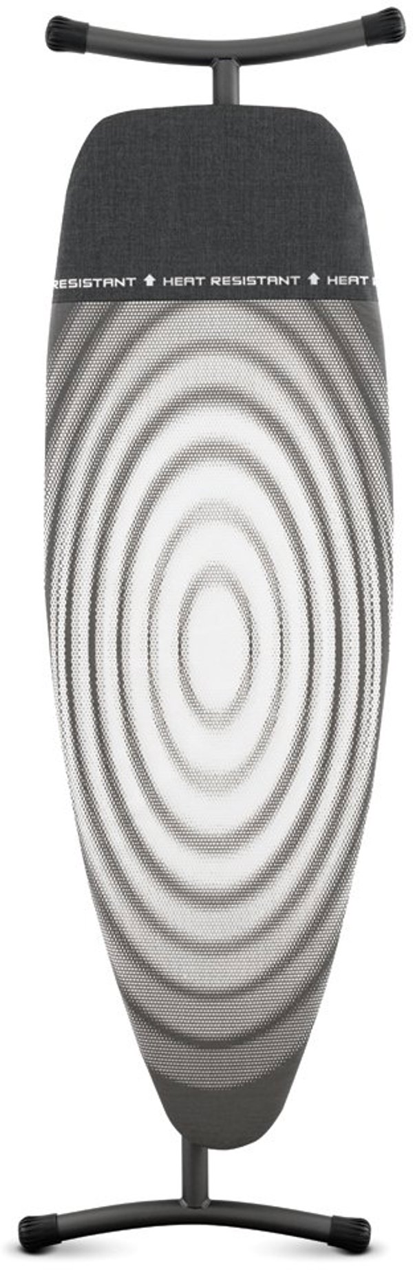 Σιδερώστρα Brabantia Titan Oval 345647, Σταθερή Επιφάνεια Σιδερώματος, Μεταλλική, Γκρι