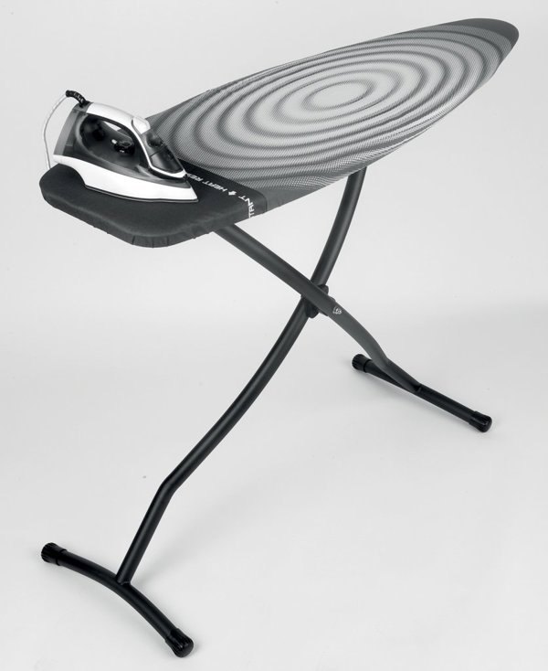 Σιδερώστρα Brabantia Titan Oval 345647, Σταθερή Επιφάνεια Σιδερώματος, Μεταλλική, Γκρι