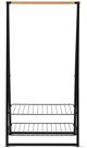 Brabantia Linn Ράφι Ρούχων και Κρεμάστρα Οργάνωσης – Minimal Σχεδιασμός – Μαύρο