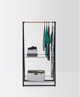 Brabantia Linn Ράφι Ρούχων και Κρεμάστρα Οργάνωσης – Minimal Σχεδιασμός – Μαύρο