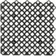 Bradas Multi Grid Σχάρα Γκαζόν, Πλαστικό Δάπεδο Ενίσχυσης Εδάφους, Μαύρο, 600x600x40mm