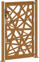 Brama ogrodowa 105x155 cm Stal nierdzewna Lekka konstrukcja