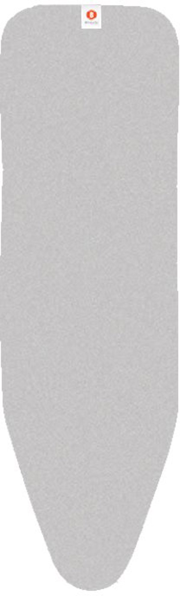 Brabantia Κάλυμμα Σιδερώστρας Silver 317705, Μεταλλικό Χρώμα