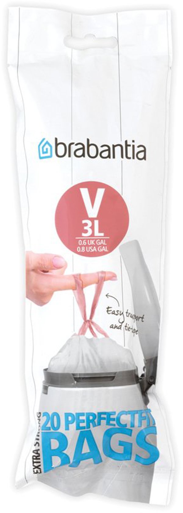 Brabantia Σακούλες Απορριμμάτων 20 Τεμάχια, Κωδικός 116582
