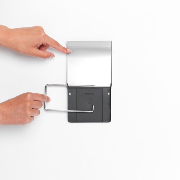 Brabantia Θήκη Χαρτιού Υγείας, Ασημί