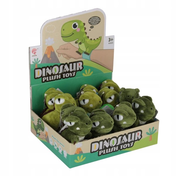 BRANSOLETKA PLUSZ DINO 12CM MIX2 MC DISP12/240