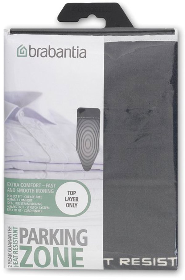 Brabantia Κάλυμμα Σιδερώστρας Titan Oval με Parking Zone για Σιδερώστρες Διαστάσεων 124x45cm