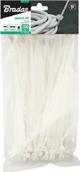 Bradas Opaska Plastik Biala 3,6x300/100szt TS1136300N