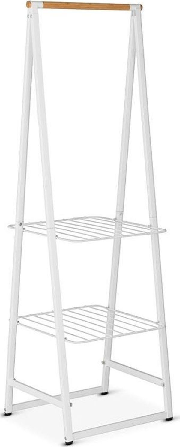 Brabantia Linn Ραφιέρα Ρούχων με Ράφι και Μπάρα, 60x57x190cm, White