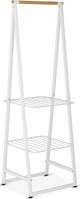 Brabantia Linn Ραφιέρα Ρούχων με Ράφι και Μπάρα, 60x57x190cm, White