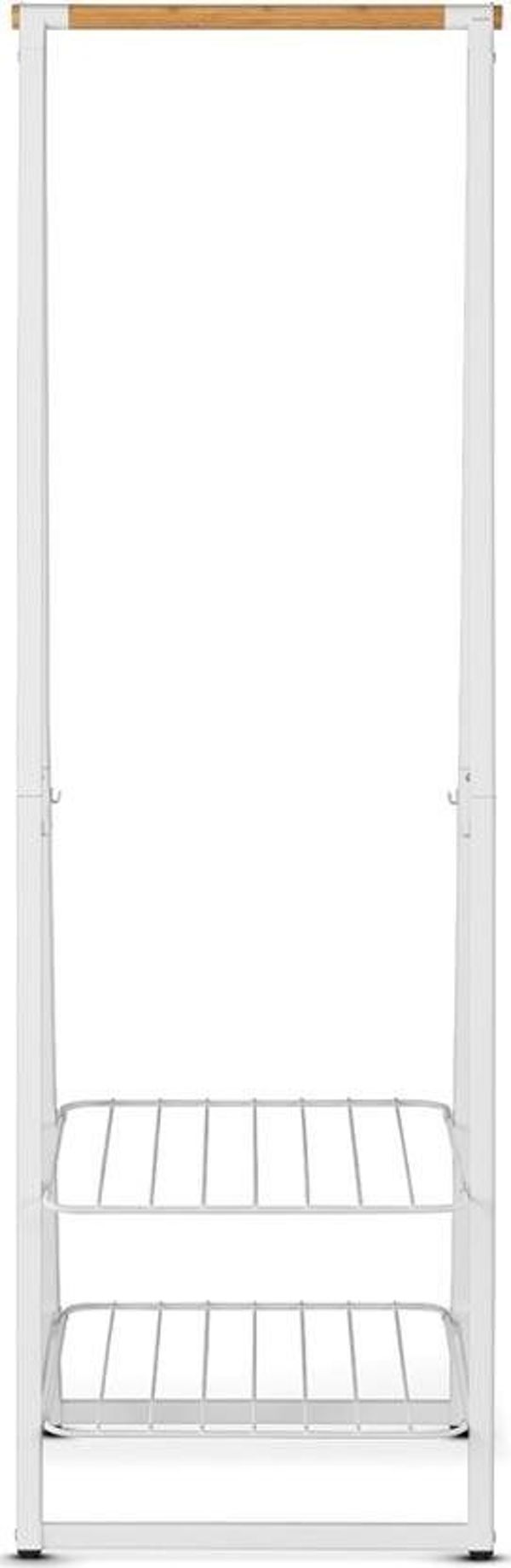 Brabantia Linn Ραφιέρα Ρούχων με Ράφι και Μπάρα, 60x57x190cm, White