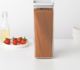 Brabantia Tasty+ Τετράγωνο Δοχείο Αποθήκευσης Τροφίμων 2,5l, Γκρι, 122545