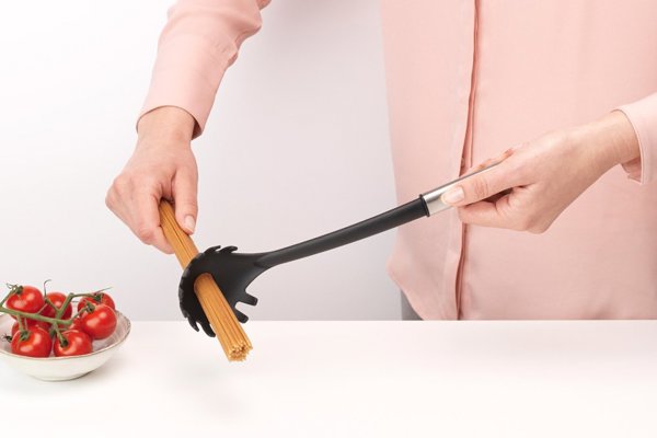 Brabantia Κουτάλα για Σπαγγέτι Profile, Αντικολλητική, Μαύρη