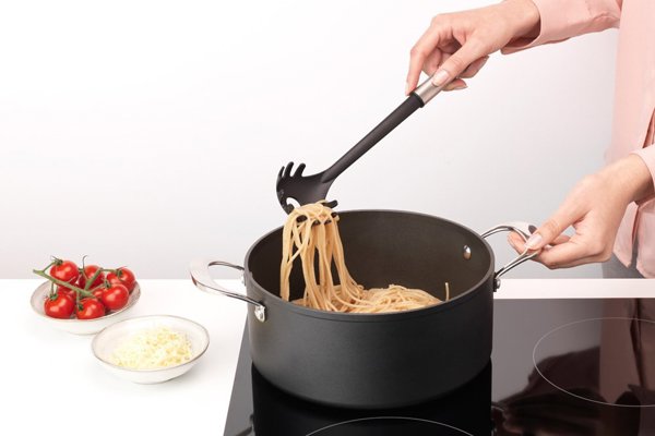 Brabantia Κουτάλα για Σπαγγέτι Profile, Αντικολλητική, Μαύρη