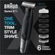 Braun Series XT5200 Ηλεκτρική Ξυριστική Μηχανή Προσώπου & Σώματος - Groomer για Άνδρες