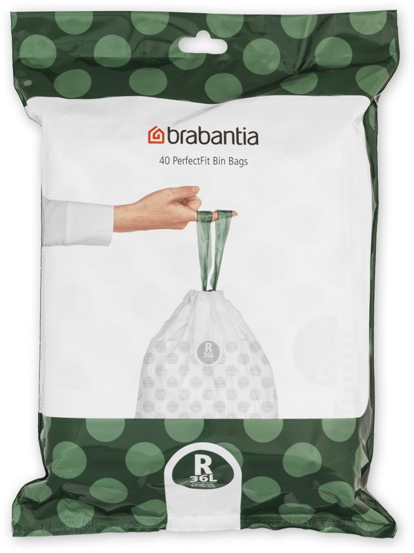 Brabantia Σακούλες Απορριμμάτων για Κάδους BO 36L, 30 Τεμάχια, Κωδικός 115646