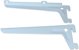 BRACKET ANGLE 1 PAIR 230 MM WHITE