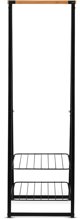 Brabantia Linn Ράφι Ρούχων και Κρεμάστρα - Steel/Bamboo - 123 x 60.5 x 190 cm