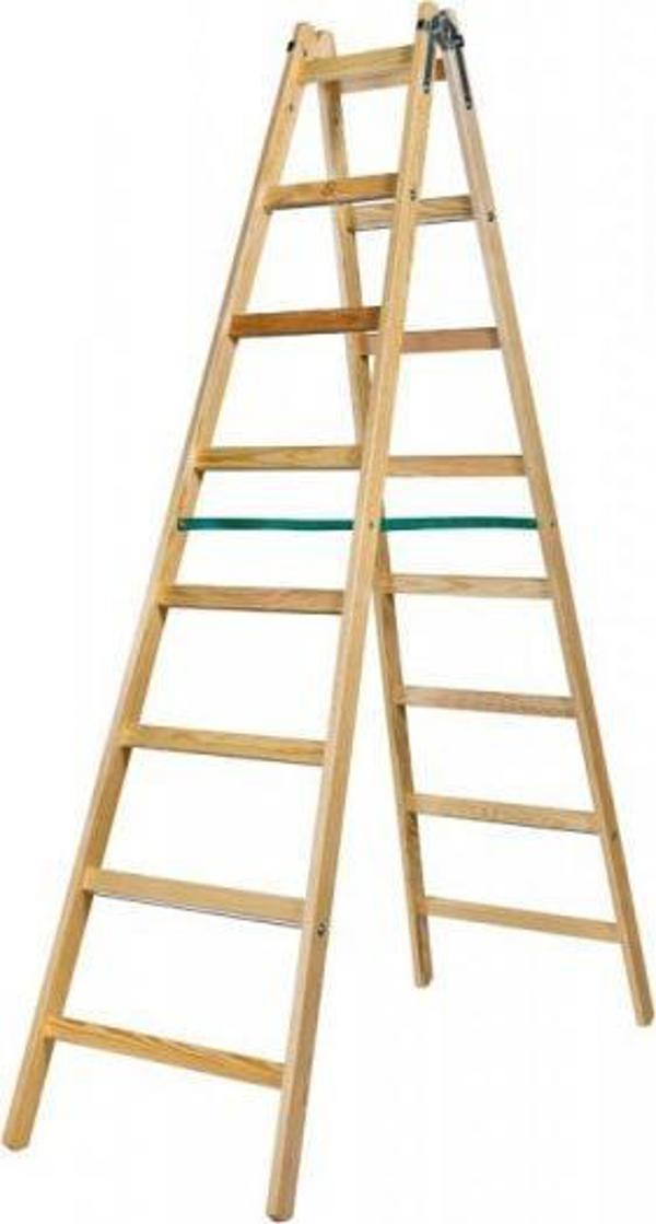 Braket DRABINA DREWNIANA BRAKET PREMIUM 2X8 SZCZEBLI 240CM