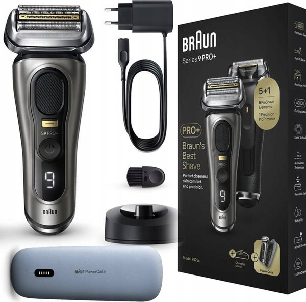 Braun Series 9 Pro+ 9525s System wet&dry