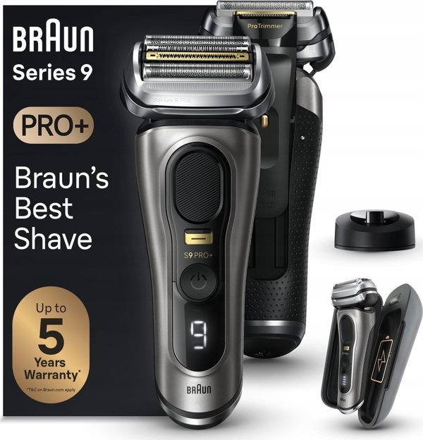 Braun Series 9 Pro+ 9525s System wet&dry