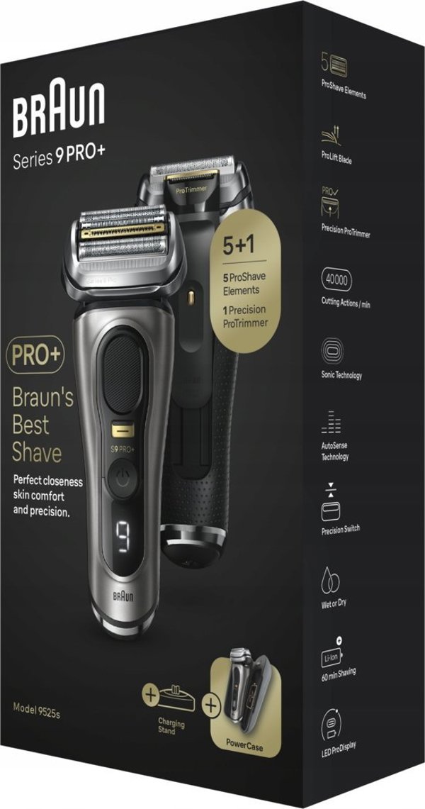 Braun Series 9 Pro+ 9525s System wet&dry