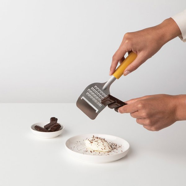 Brabantia Tasty+ Μαχαίρι Τυριού με Τρίφτη Κίτρινο 122965