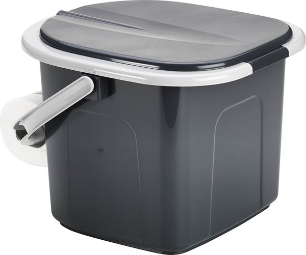 Branq Φορητή τουαλέτα κουβάς 15,5l BranQ