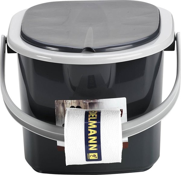 Branq Φορητή τουαλέτα κουβάς 15,5l BranQ