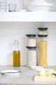 Brabantia Γυάλινο Δοχείο Αποθήκευσης Τροφίμων, 0,6l, Γκρι, 298288