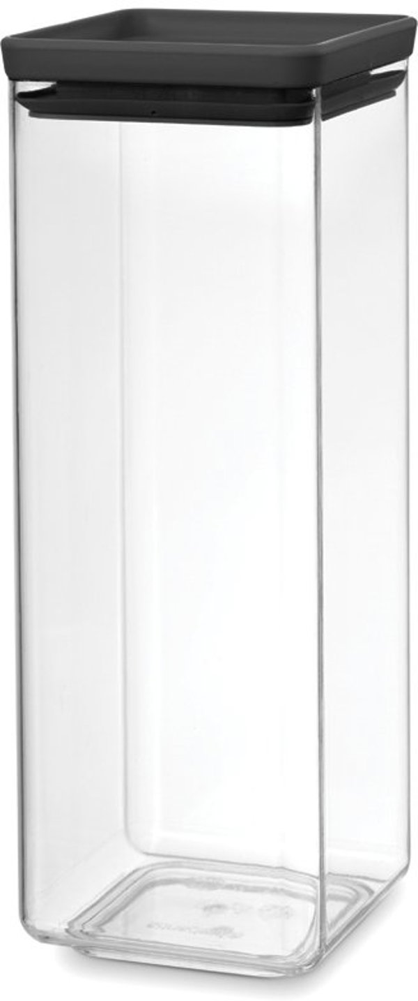 Brabantia Tasty+ Τετράγωνο Δοχείο Φαγητού 2,5l - Γκρι 122408