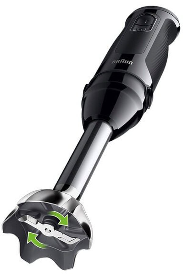 Braun MultiQuick 5 MQ 50202 M, Immersion blender, 0.6 L, 1.2 m, 1000 W, Black