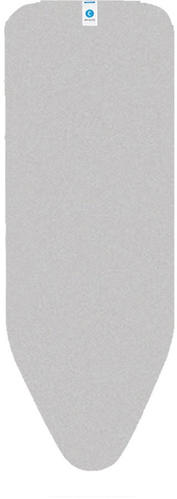 Brabantia Κάλυμμα Σιδερώστρας Silver 136702, Ανθεκτικό Κάλυμμα για Σιδερώστρα 124x45cm
