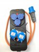 Brennenstuhl Brennenstuhl CampingEnergyStatio 1,5m 2xCEE230V/16A, 3x230V  CEE
