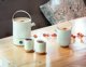 Bredemeijer 1x2 Bredemeijer Tea Mug Set 200ml Bamboo Coaster 142013