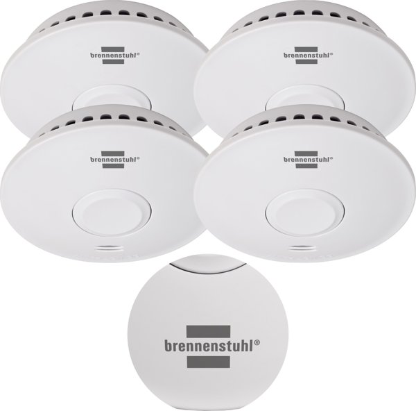 Brennenstuhl Brennenstuhl Funk Rauchmelder SET, 4x RM L 3101