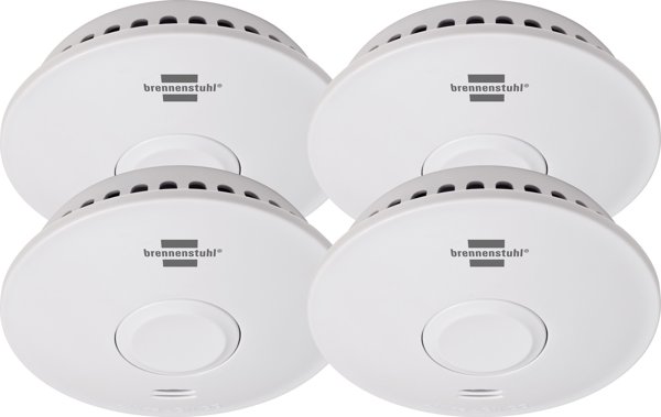 Brennenstuhl Brennenstuhl Funk Rauchmelder SET, 4x RM L 3101