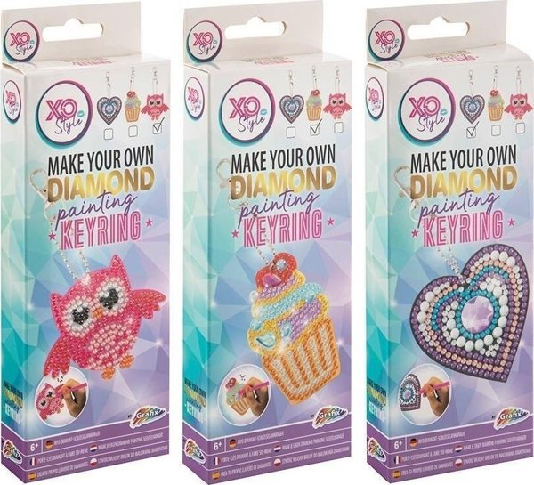 Breloczek Icom Brelok do kluczy DIY Diamond Painting mix