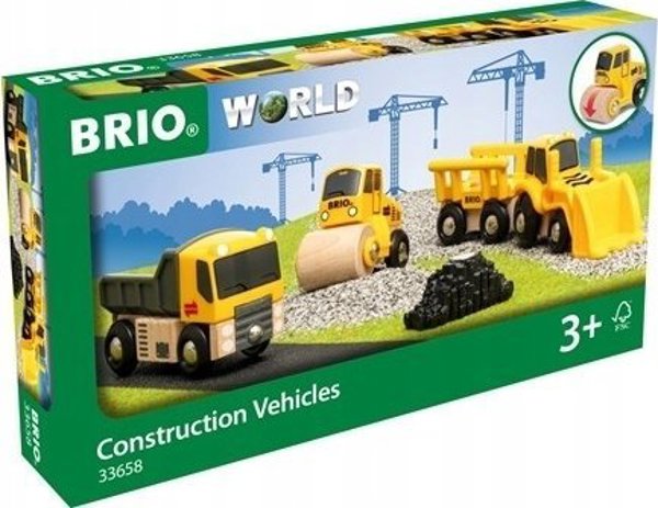 Brio World Κατασκευαστικά Οχήματα 33658, Παιχνίδι Ρόλων για Παιδιά