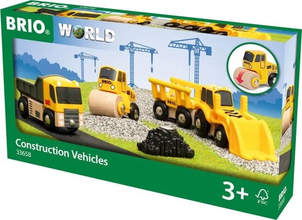 Brio World Κατασκευαστικά Οχήματα 33658, Παιχνίδι Ρόλων για Παιδιά