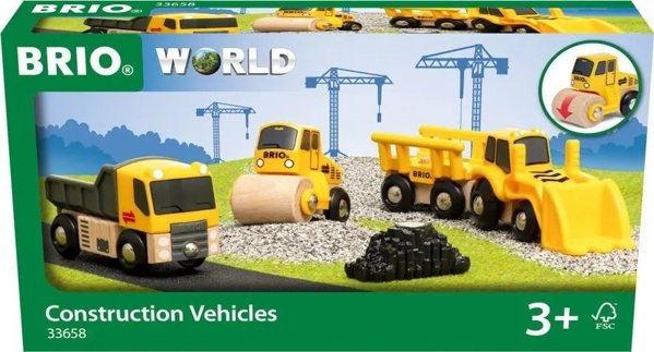 Brio World Κατασκευαστικά Οχήματα 33658, Παιχνίδι Ρόλων για Παιδιά