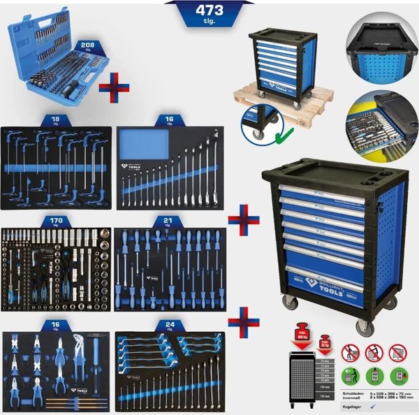 Brilliant Brilliant Tools BT153473 Tool Cabinet
