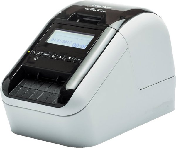 Brother QL-820NWBC Label Printer Direct Heat Color 300 x 600 DPI Wired & Wireless DK